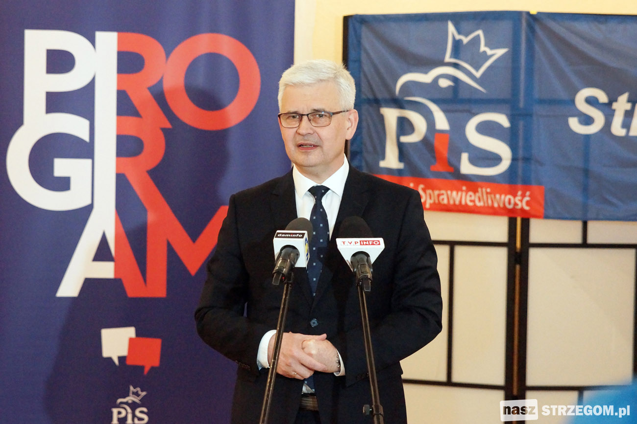 Wiceminister Ireneusz Zyska spotkał się  z mieszkańcami Strzegomia [FOTO] 